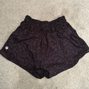 High rise lined lululemon shorts 4”
